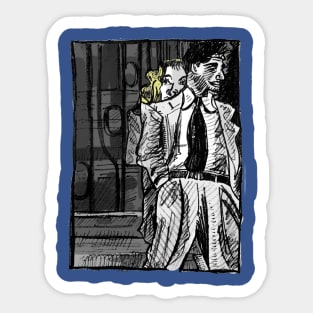 Noir Suit Sticker